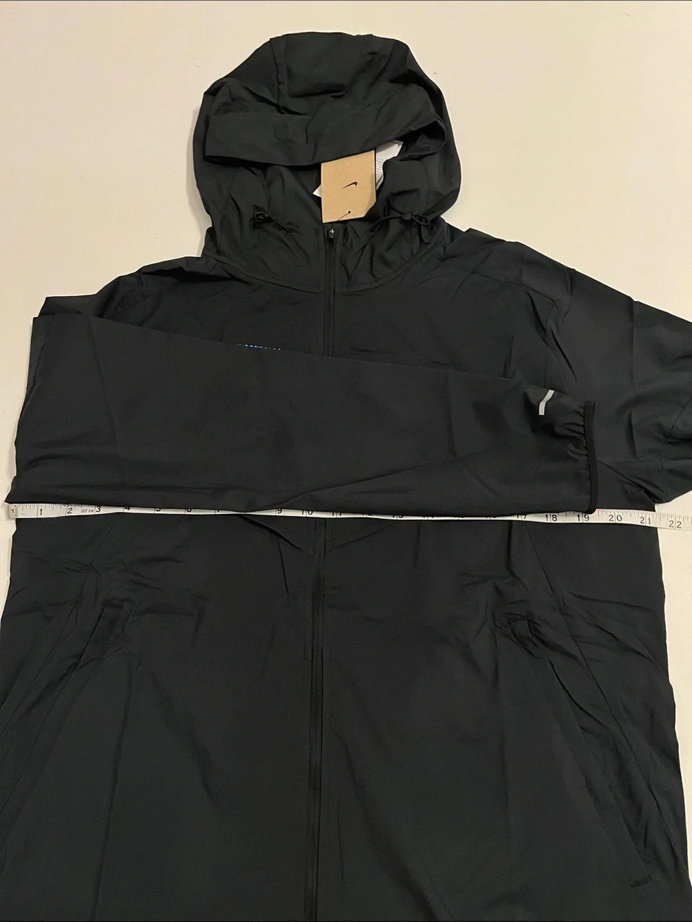 Nike Running Jacket Mens S NK Chicago Marathon 25 Impossibly Light Black $135